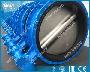 Фланцева концентрична пеперудна клапа